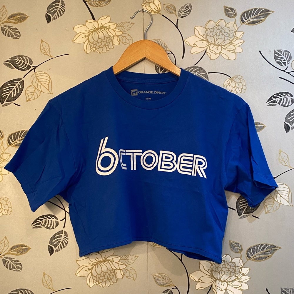 Blue Jays “6ctober” Crop Top